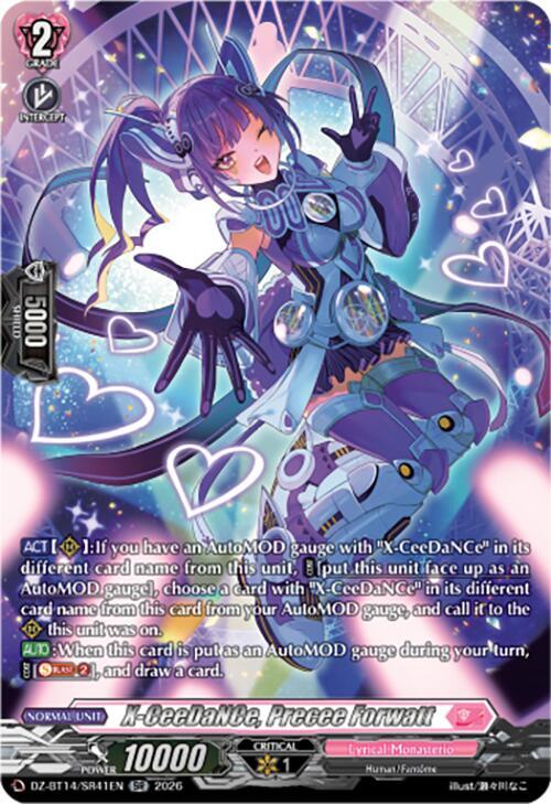 X-CeeDaNCe, Precee Forwatt (SR) - DZ-BT14: Envoys of the Crimson