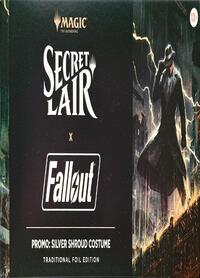 Secret Lair Drop: Secret Lair x Fallout: Promo - Silver Shroud Costume - Traditional Foil Edition Pokemon card image