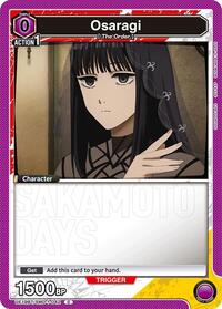 Osaragi (Box Topper Foil) #UE19BT/SMD-1-042 from UE19BT: SAKAMOTO DAYS Pokemon card image