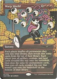 Warp World #7172 from Secret Lair Drop Series Pokemon card image