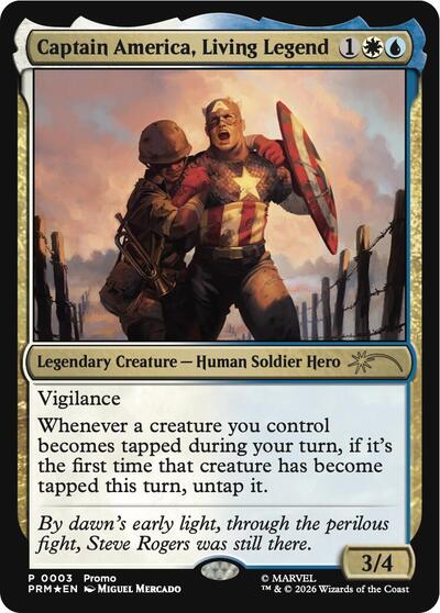 Captain America Living Legend