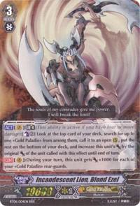 Incandescent Lion, Blond Ezel