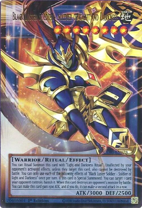 Black Luster Soldier Soldier of Light and Darkness