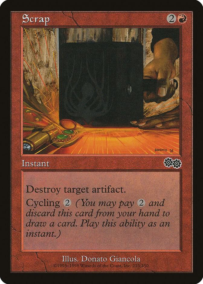 Scrap - Urza's Saga - Magic: The Gathering - TCGplayer.com