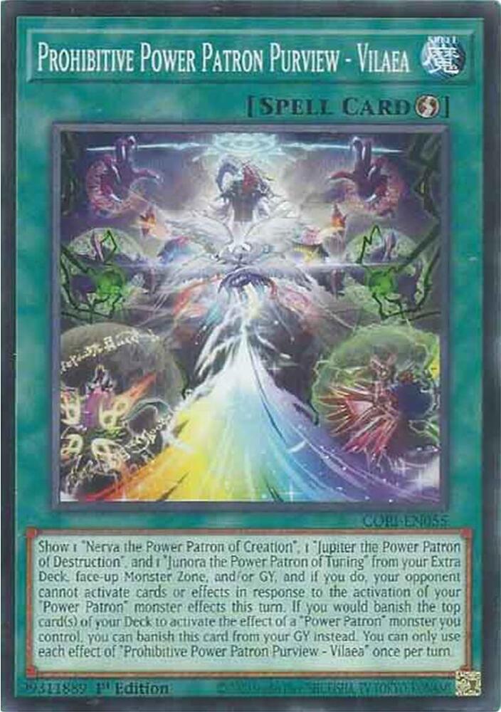 Prohibitive Power Patron Purview Vilaea