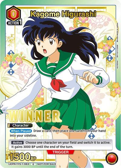 Kagome Higurashi (Winner) card