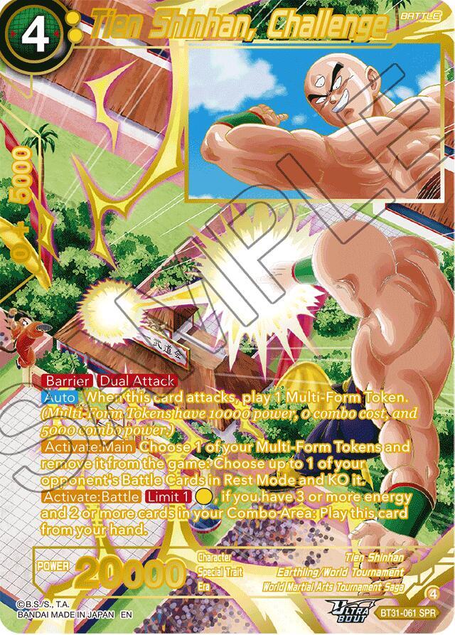 Tien Shinhan, Challenge (SPR) - Impact Beyond Dimensions - Dragon