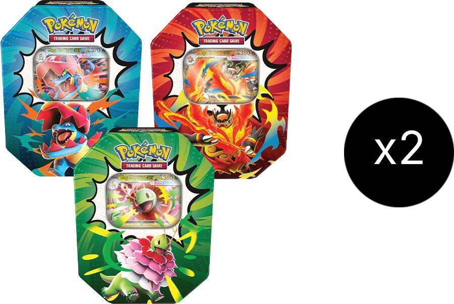 pokemon trading card game v heroes tin TCG : Pokémon Mega Mini (Styles Vary) (1 Tin) – vRare featuring powerful Evolutions of Eevee as Pokmon V Official Pokémon TCG: V Heroes