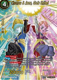 Chronoa & Aeos, Gods United (SPR) #BT31-098 from Impact Beyond Dimensions Pokemon card image