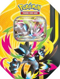 Mega Forces Tin [Mega Zeraora ex] from Miscellaneous Cards & Products Pokemon card image