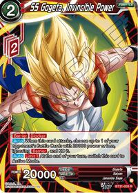 SS Gogeta, Invincible Power #BT31-003 from Impact Beyond Dimensions Pokemon card image