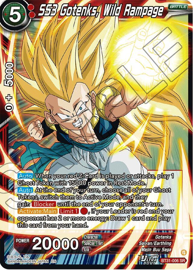 SS3 Gotenks, Wild Rampage - Impact Beyond Dimensions - Dragon Ball