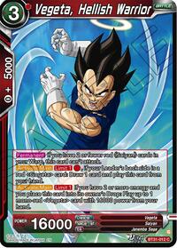Vegeta, Hellish Warrior #BT31-012 from Impact Beyond Dimensions Pokemon card image