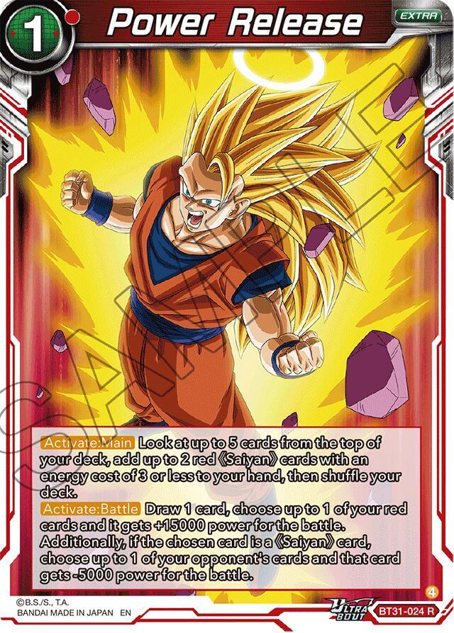 Power Release - Impact Beyond Dimensions - Dragon Ball Super