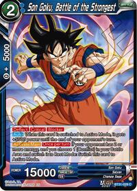 Son Goku, Battle of the Strongest #BT31-029 from Impact Beyond Dimensions Pokemon card image