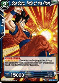 Son Goku, Thrill of the Fight #BT31-030 from Impact Beyond Dimensions Pokemon card image