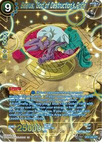 Beerus, God of Destruction's Pride (SPR) #BT31-033 from Impact Beyond Dimensions Pokemon card image