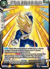SS Vegeta, Training in the Chamber #BT31-123 from Impact Beyond Dimensions Pokemon card image