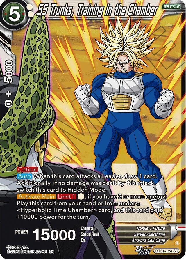 SS Trunks, Training in the Chamber - Impact Beyond Dimensions