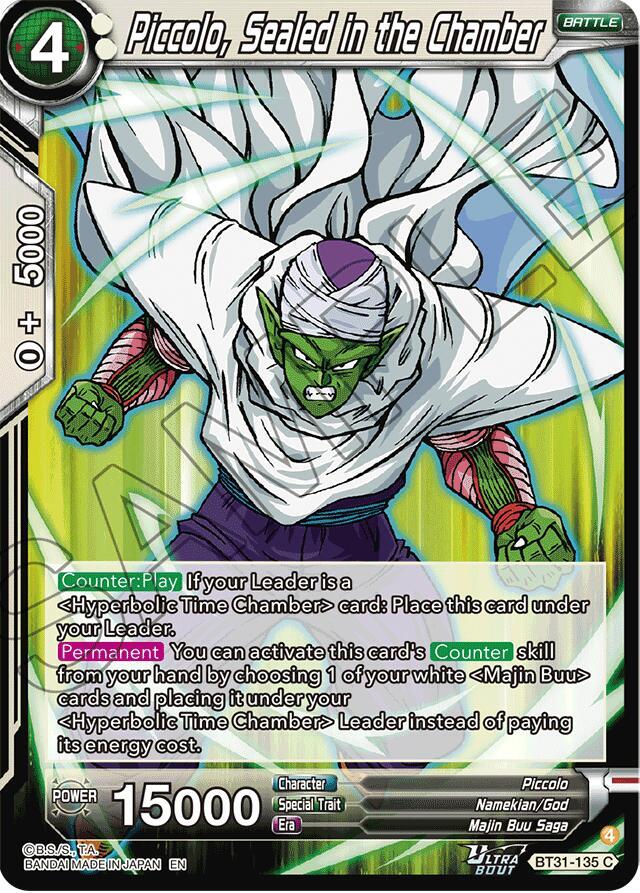 Piccolo, Sealed in the Chamber - Impact Beyond Dimensions - Dragon