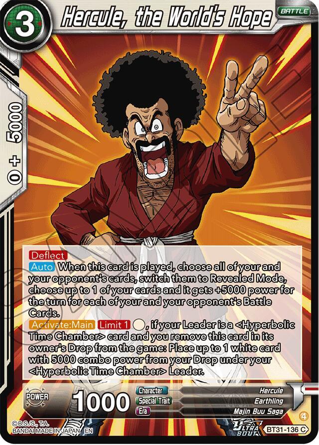 Hercule, the World's Hope - Impact Beyond Dimensions - Dragon Ball