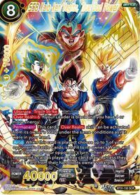 SSB Kaio-ken Vegito, True God Power (SCR) #BT31-150 from Impact Beyond Dimensions Pokemon card image