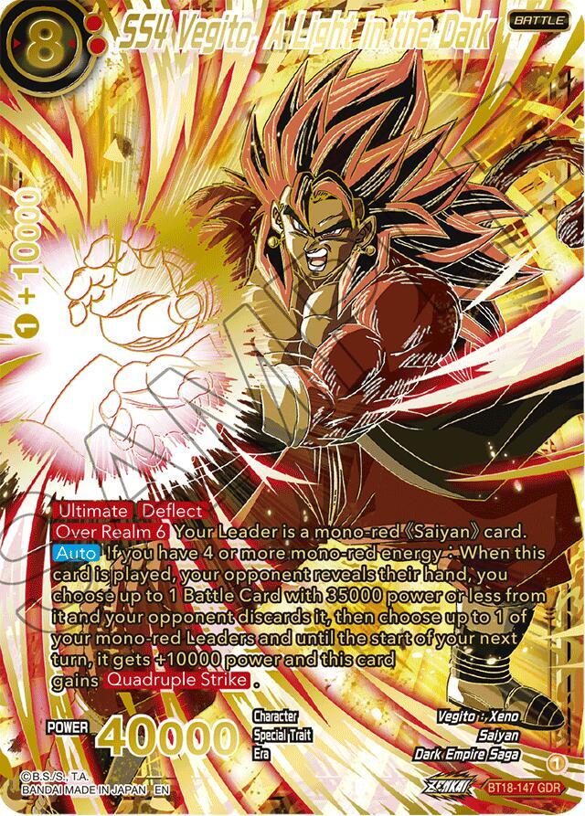 SS4 Vegito, A Light in the Dark (GDR) - Impact Beyond Dimensions