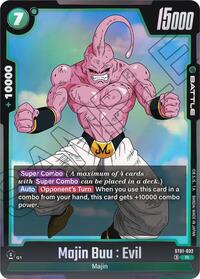 Majin Buu : Evil - ST01-032 - Dragon Ball Super: Fusion World Story Booster 01 trading card