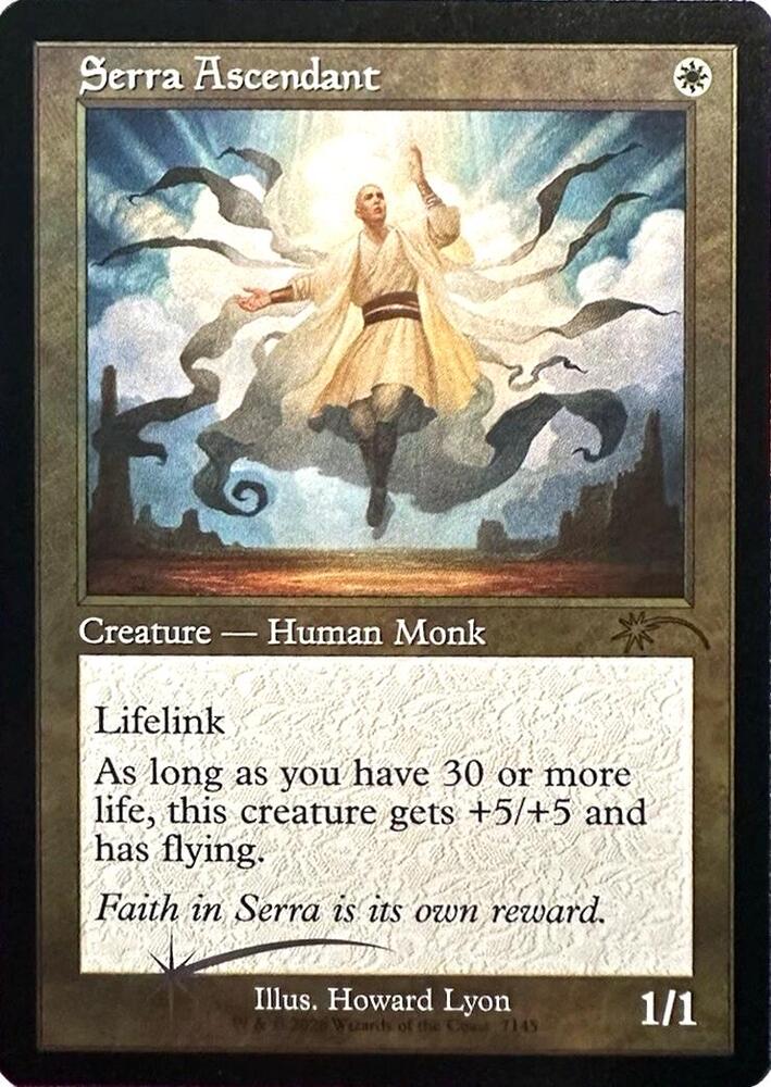 Serra Ascendant (Retro Frame) - Secret Lair Drop Series - Magic