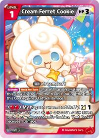 Cream Ferret Cookie (050)