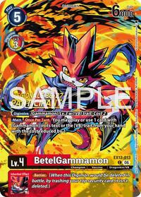 BetelGammamon (Regionals 26-27 Season 2 Participant) - Digimon Card Game Digital World Shambala trading card