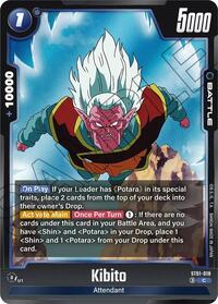 Kibito - Dragon Ball Super: Fusion World Story Booster 01 trading card