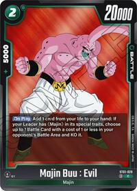 Majin Buu : Evil - ST01-029 - Dragon Ball Super: Fusion World Story Booster 01 trading card
