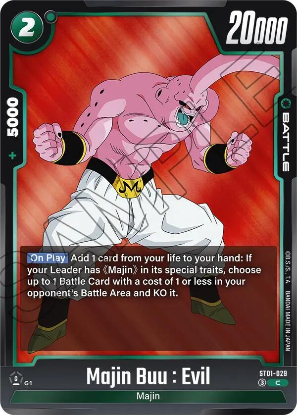 Majin Buu : Evil