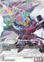 Justice Gundam (EX) (R+) - Eternal Nexus - Gundam Card Game