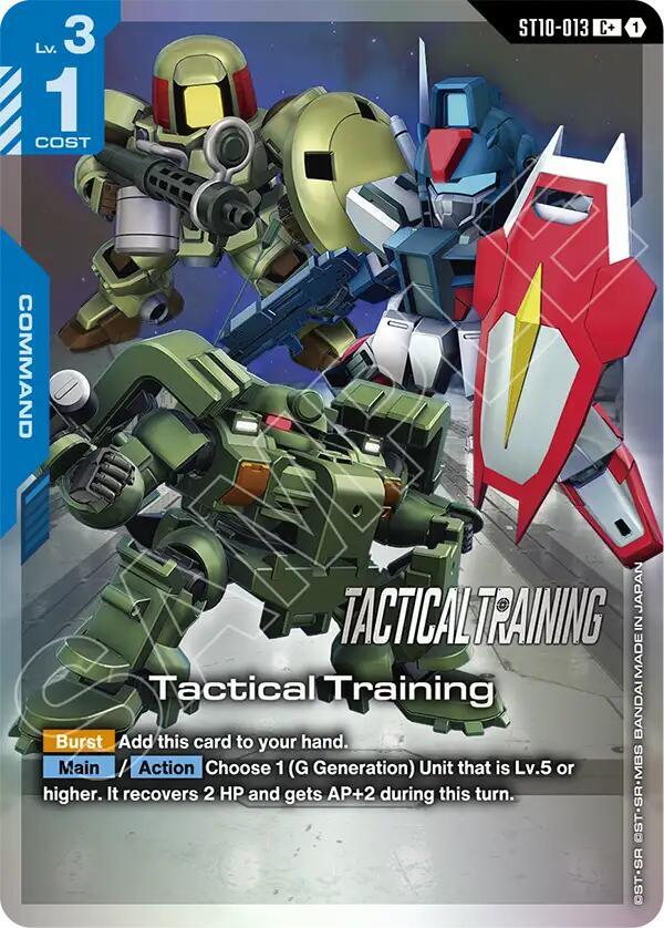 Tactical Training (C+) — ST10 Generation Pulse