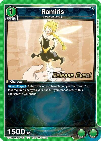 Ramiris UE20BT: That Time I Got Reincarnated as a Slime Release Event Cards Uncommon Union Arena card — value and price