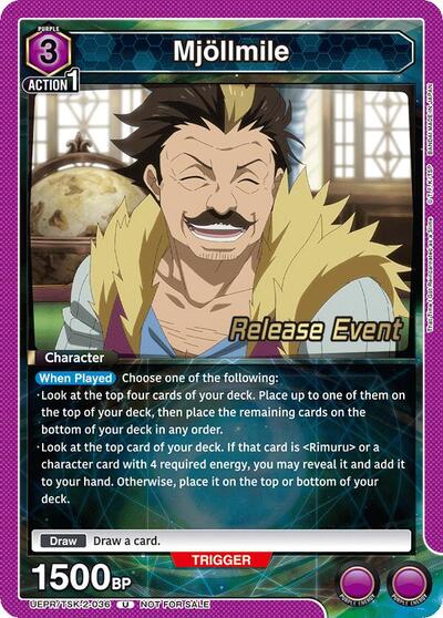 Mjollmile card