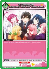 The Girlfriends Who Really, Really, Really, Really, Really Love Me (082) (UE21BT/RLY-1-082) card