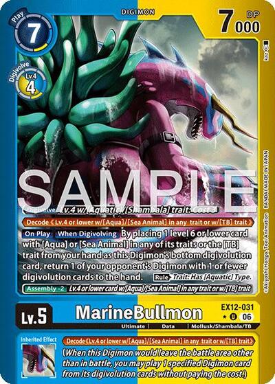 MarineBullmon (Limited Foil) card price