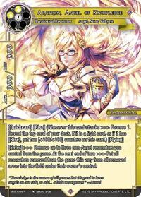 Aratron, Angel of Knowledge - Force of Will Attack on Velmardia trading card