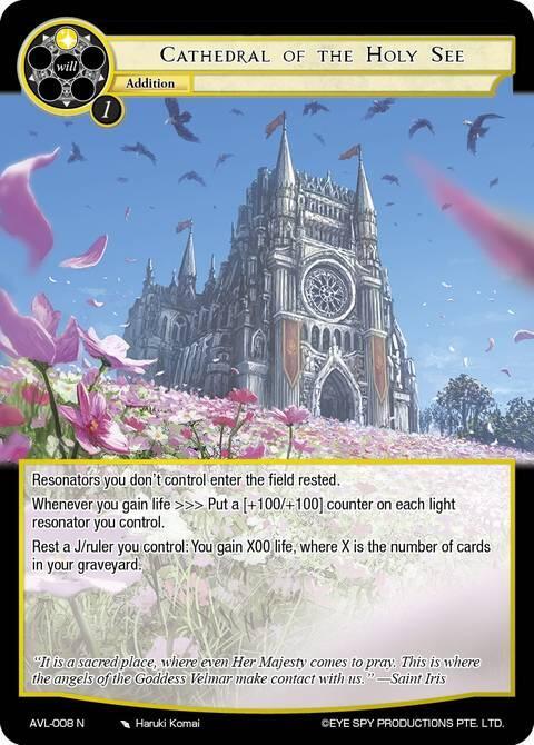 Cathedral of the Holy See - Attack on Velmardia - Force of Will
