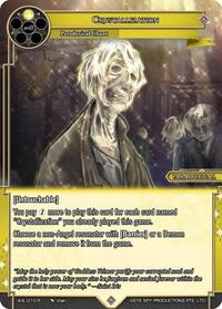 Crystallization - Force of Will Attack on Velmardia trading card