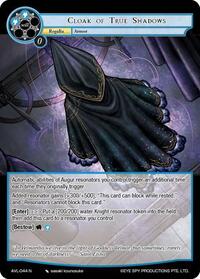 Cloak of True Shadows - Force of Will Attack on Velmardia trading card
