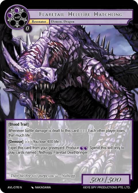 Flaretail Hellfire Hatchling