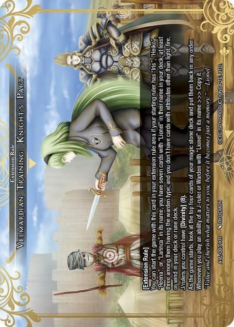 Velmardian Training: Knight's Pact