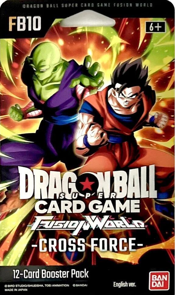 Cross Force Sleeved Booster Pack [Son Gohan and Piccolo] - Cross