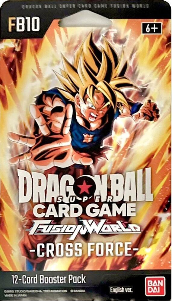 Cross Force Sleeved Booster Pack [SS Son Goku] - Cross Force
