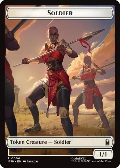 Soldier Goat Double Sided Token