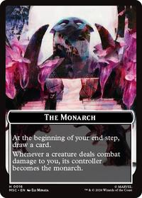 The Monarch (016) // Vibranium (015) Double-Sided Token